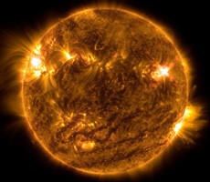NASA Shares Image Of A Solar Flare So Intense It Caused A Radio Blackout