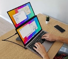 NexPad Cleverly Turns Your Laptop Into A Dual Monitor Setup Without Taking Up Desk Space