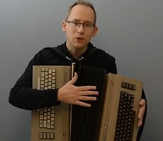 Engineer Creates A Playable Accordion Powered By Two Commodore 64s And It's Awesome