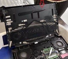TSA Officers Intercept A Double-Edged Knife Artfully Concealed Inside A Gaming Laptop