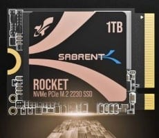 Sabrent Unveils A Tiny 5GB/s Rocket 2230 SSD To Turbo Charge Steam Deck Consoles