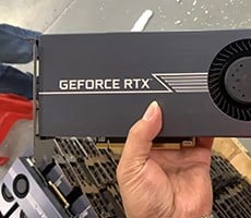 GeForce RTX 4090 Flaunts An Old School Blower-Style Cooler In Retail Listing