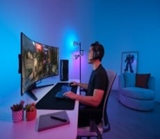 Corsair's Bendable Xeneon Flex 45-Inch OLED Gaming Monitor Goes Up For Preorder