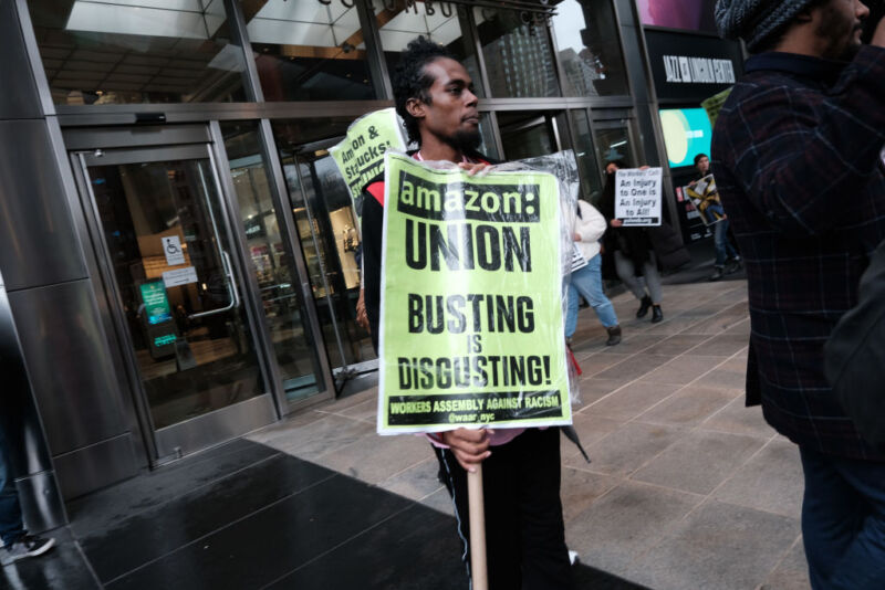 Warehouse workers say they “beat Amazon fair and square” in union fight