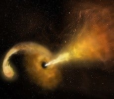 Watch: NASA’s Hubble Captures Stunning Footage Of A Black Hole Shredding A Star