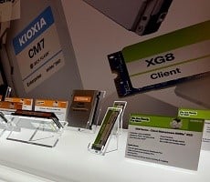 Kioxia Showcases Cutting-Edge PCIe SSDs And XL-Flash At CES