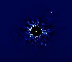 Watch 4 Huge Planets Dance Around Distant Star That's 5X Brighter Than The Sun