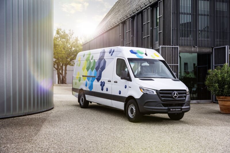 The all-new eSprinter (*European Upfit shown)