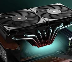 Unique Low-Profile Cooler With Twin Fans Claims It Can Chill AMD And Intel CPUs Up To 265W