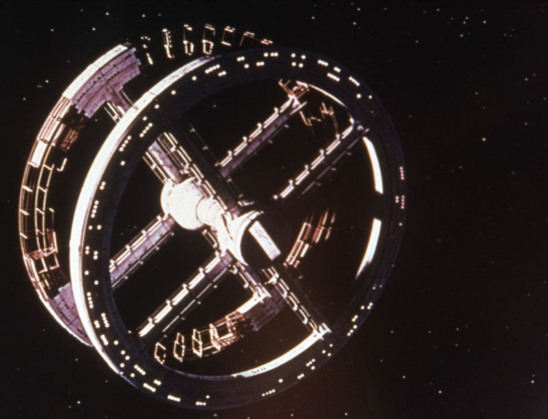 Promotional image from 2001: A Space Odyssey