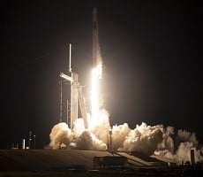 NASA's SpaceX Crew-6 Launch Lights Up The Night Sky As Astronauts Prepare To Dock