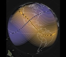 NASA Shares A Sweet High-Res Map Of US Solar Eclipse Times And Locations Through 2024