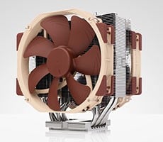 Noctua Demos Dual Fan CPU Air Cooler Chilling Out A 700W 56-Core Intel Xeon Processor