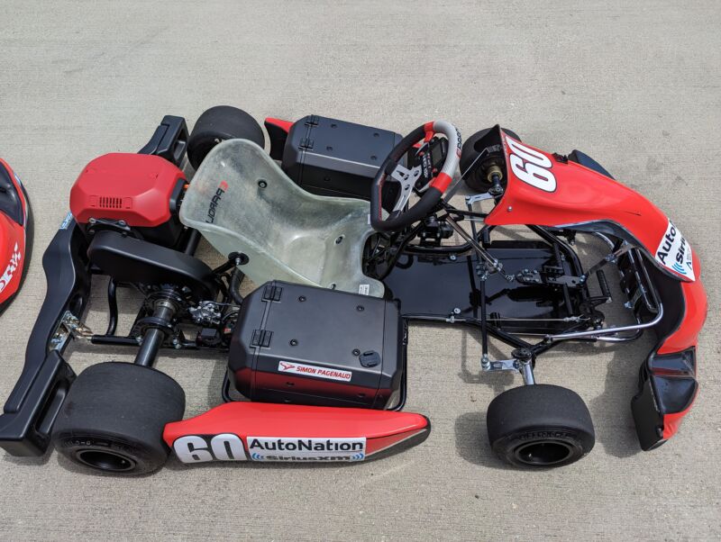 An electric go-kart