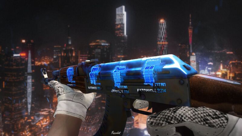 $400,000 is a steal for a digital gun this blue.