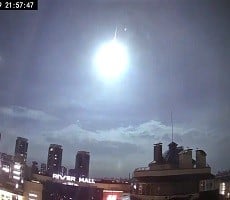 NASA Denies A Bizarre, Blinding Flash That Lit Up The Skies Was A Falling Satellite