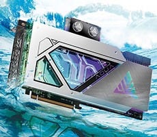 ASRock Radeon RX 7900 XTX Aqua Extreme OC BIOS Update Redlines The GPU Clock