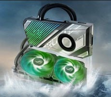 ASUS ROG Strix Gets Wet And Wild With A Liquid-Cooled GeForce RTX 4090