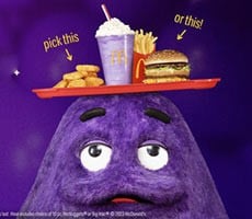 McDonald's Unveils A Retro Grimace Game Boy Color Game Online And We're Loving It