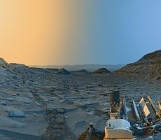 NASA's Curiosity Rover Snaps A Breathtaking Panoramic Postcard Of Mars
