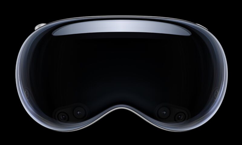 Apple's Vision Pro headset.