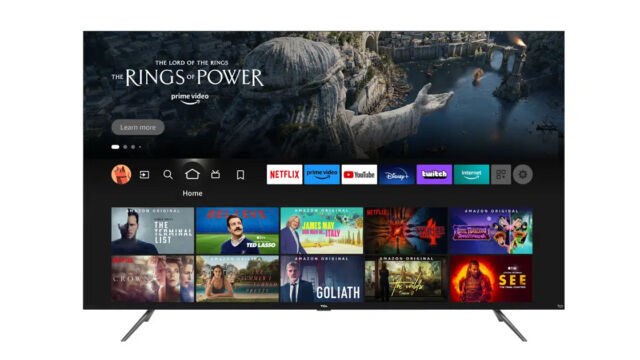 TCL's new TV runs Amazon's Fire OS, an Android Fork. 