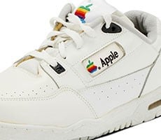 These Vintage Apple Sneakers Cost $50K But Ship For Free, What A Deal!
