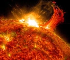 A Huge Cannibal Coronal Mass Ejection From The Sun Will Slam Into Earth Today