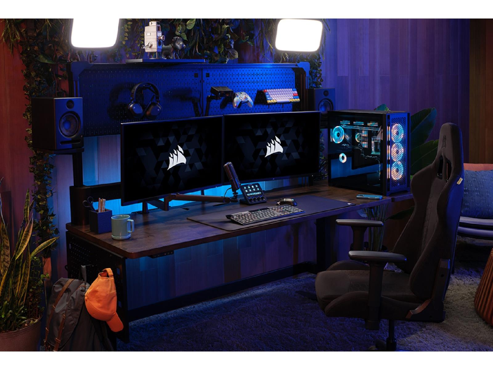 Corsair's Modular Platform:6 Looks Like An Ultimate Sit-Stand Desk For Creators