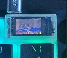 Gaming Keyboards Are Cool But Check Out Doom Running On A Keycap