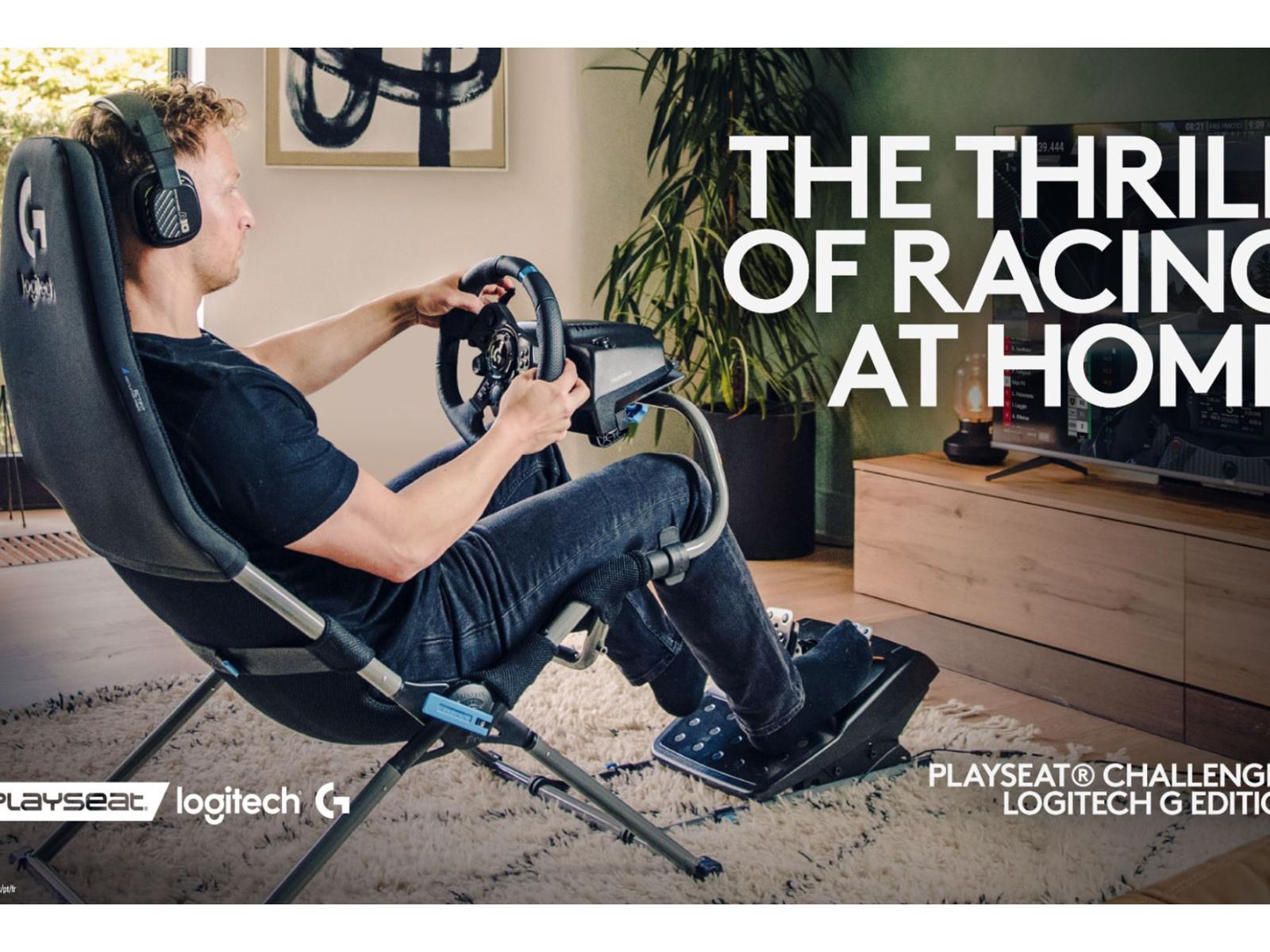 Logitech Playseat Challenge X For Racing Sims Brings A Unique Twist To Gaming Chairs