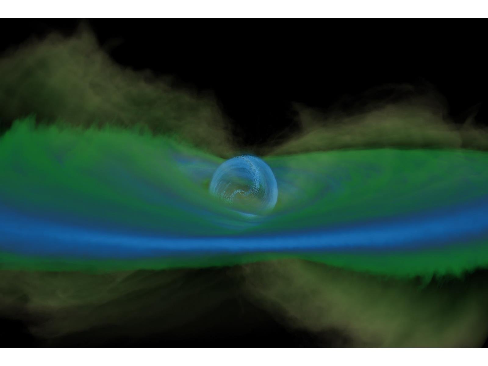 3D Simulation Reveals Supermassive Black Holes Eat Much Faster Than Expected
