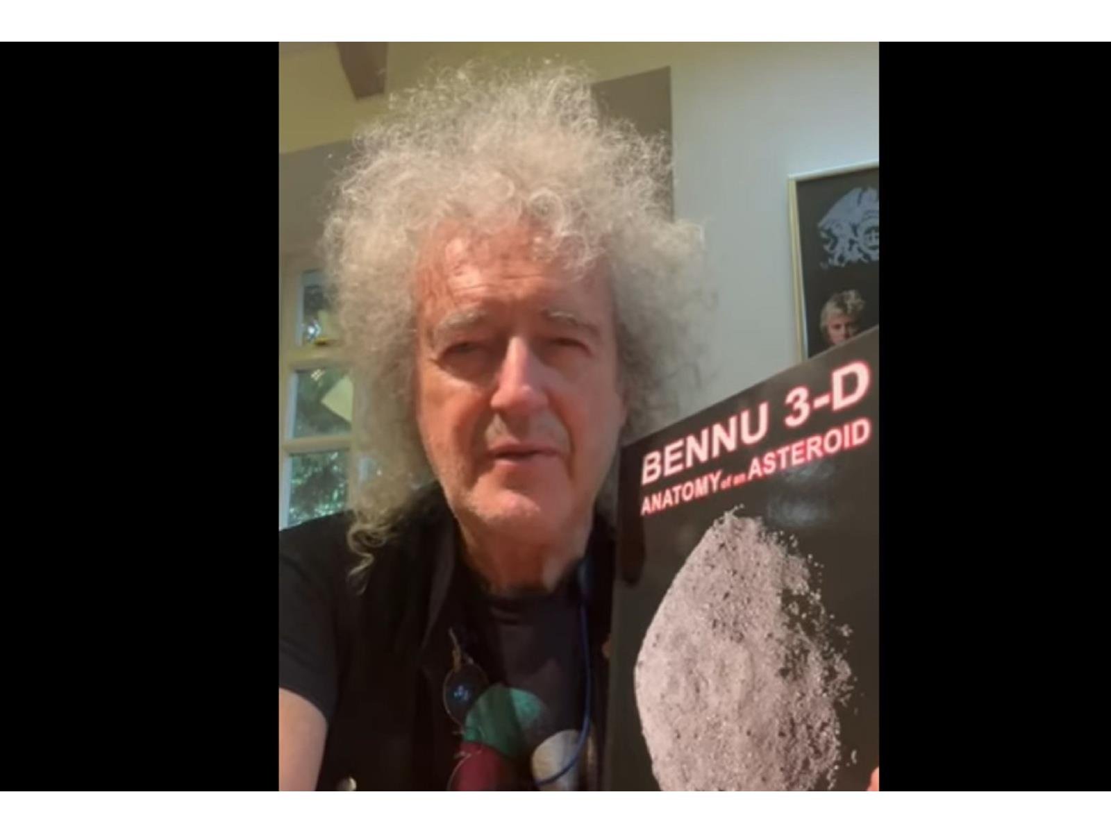 Legendary Queen Guitarist Brian May Helped NASA Return Asteroid Sample To Earth