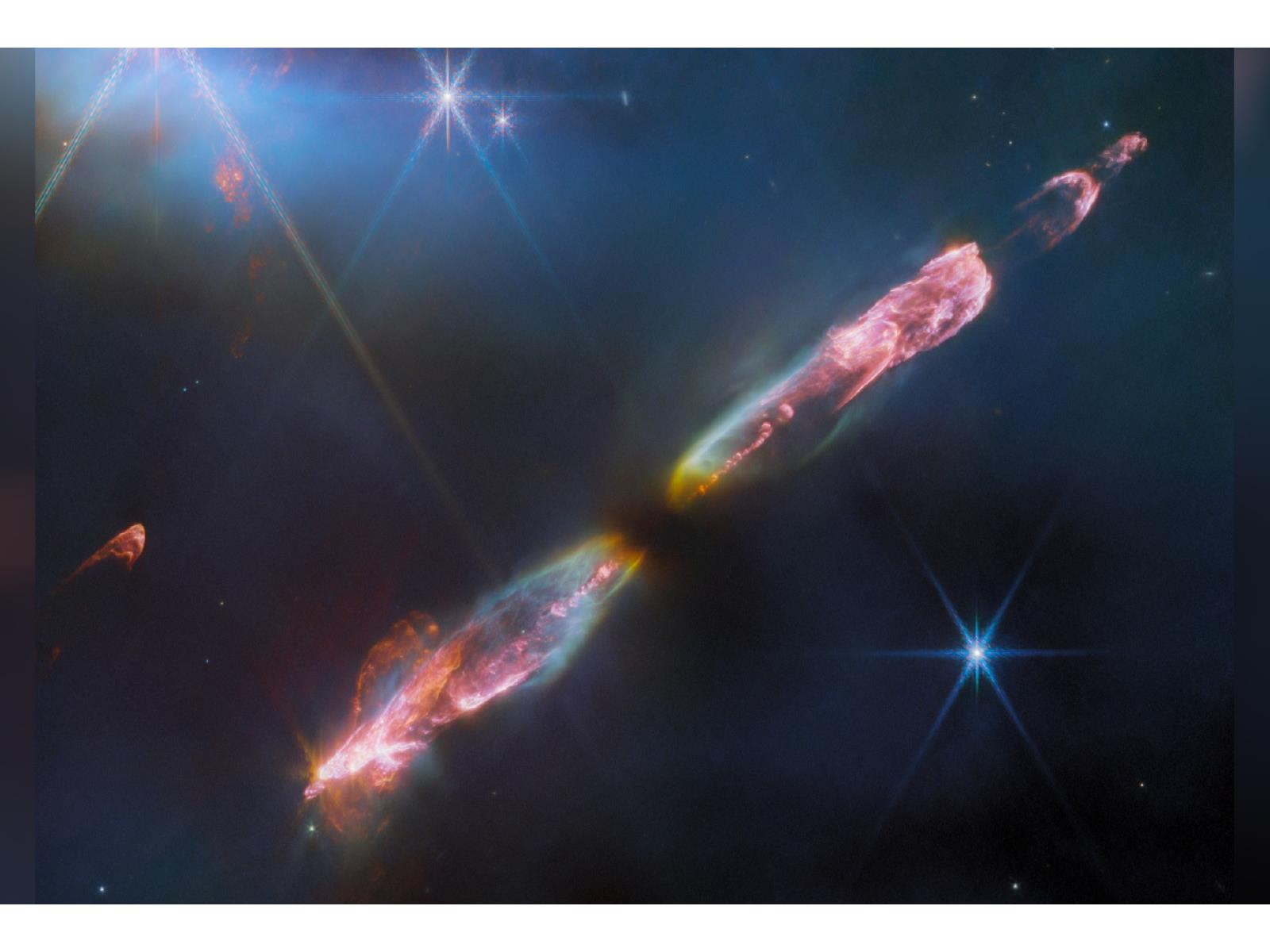 NASA's JWST Captures A Newborn Star Spewing Supersonic Jets In Unprecedented Detail