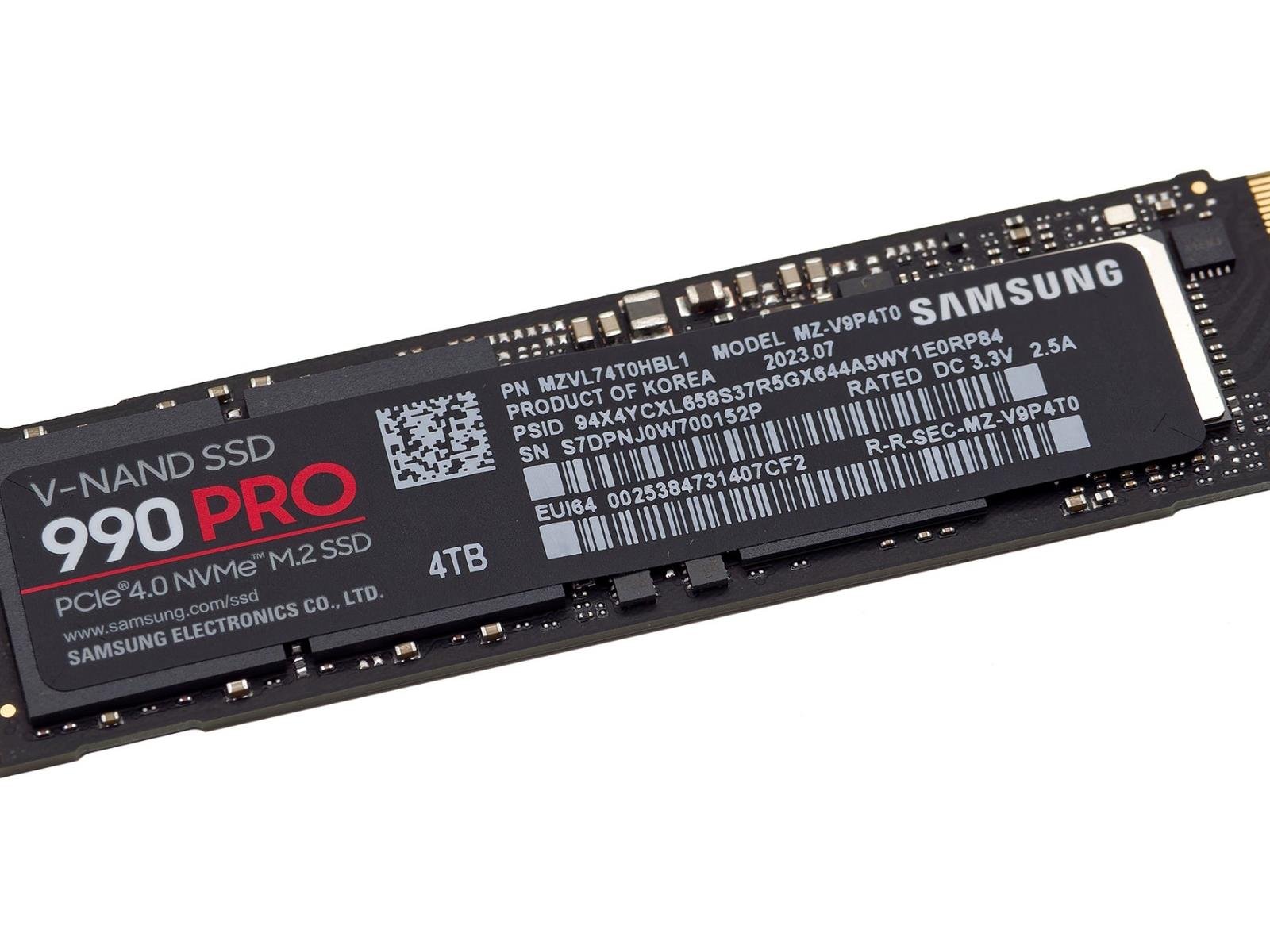 Samsung SSD 990 Pro 4TB Review: Big, Fast Storage For PCs And PS5