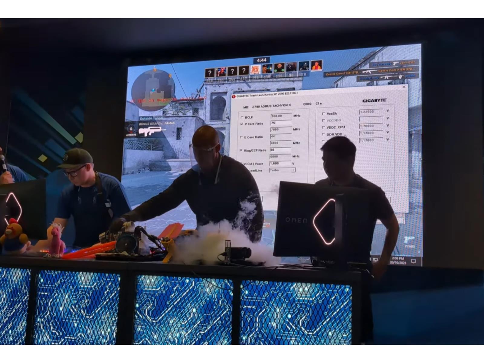 Core i9-14900K Gaming PC Overclocked To 8GHz Hits Blistering 1,300 FPS In Counter-Strike 2