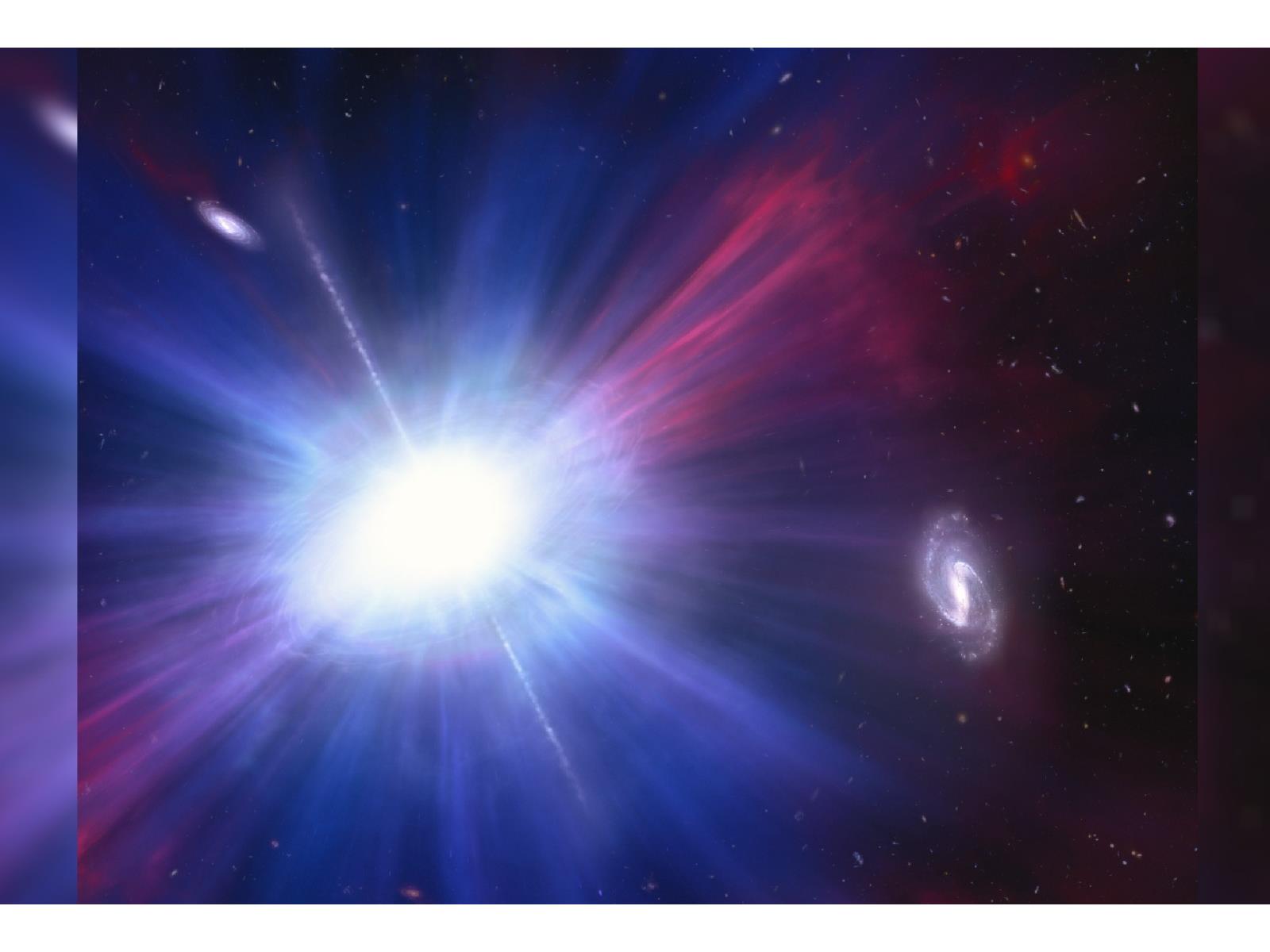 NASA's Hubble Telescope Observes A Huge Bizarre Intergalactic Explosion