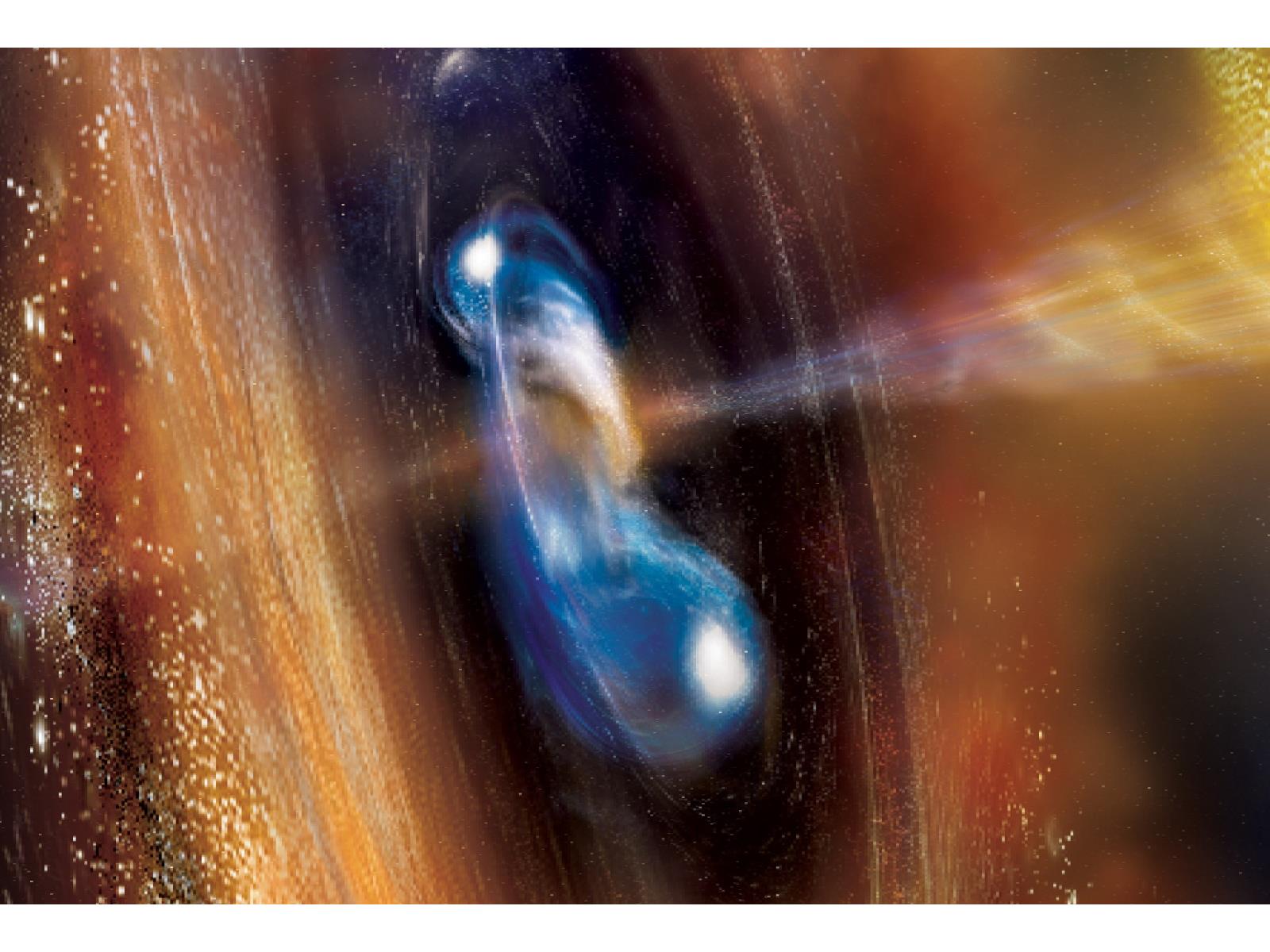A Violent Star Collision 1B Light Years Away Created Rare Heavy Elements And NASA Saw It