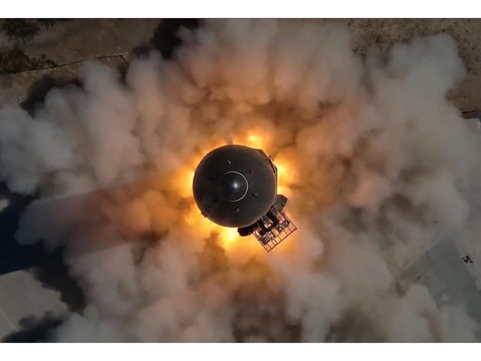 Watch Flames Shoot Out Of SpaceX's Starship Rocket From An Amazing Vantage Point
