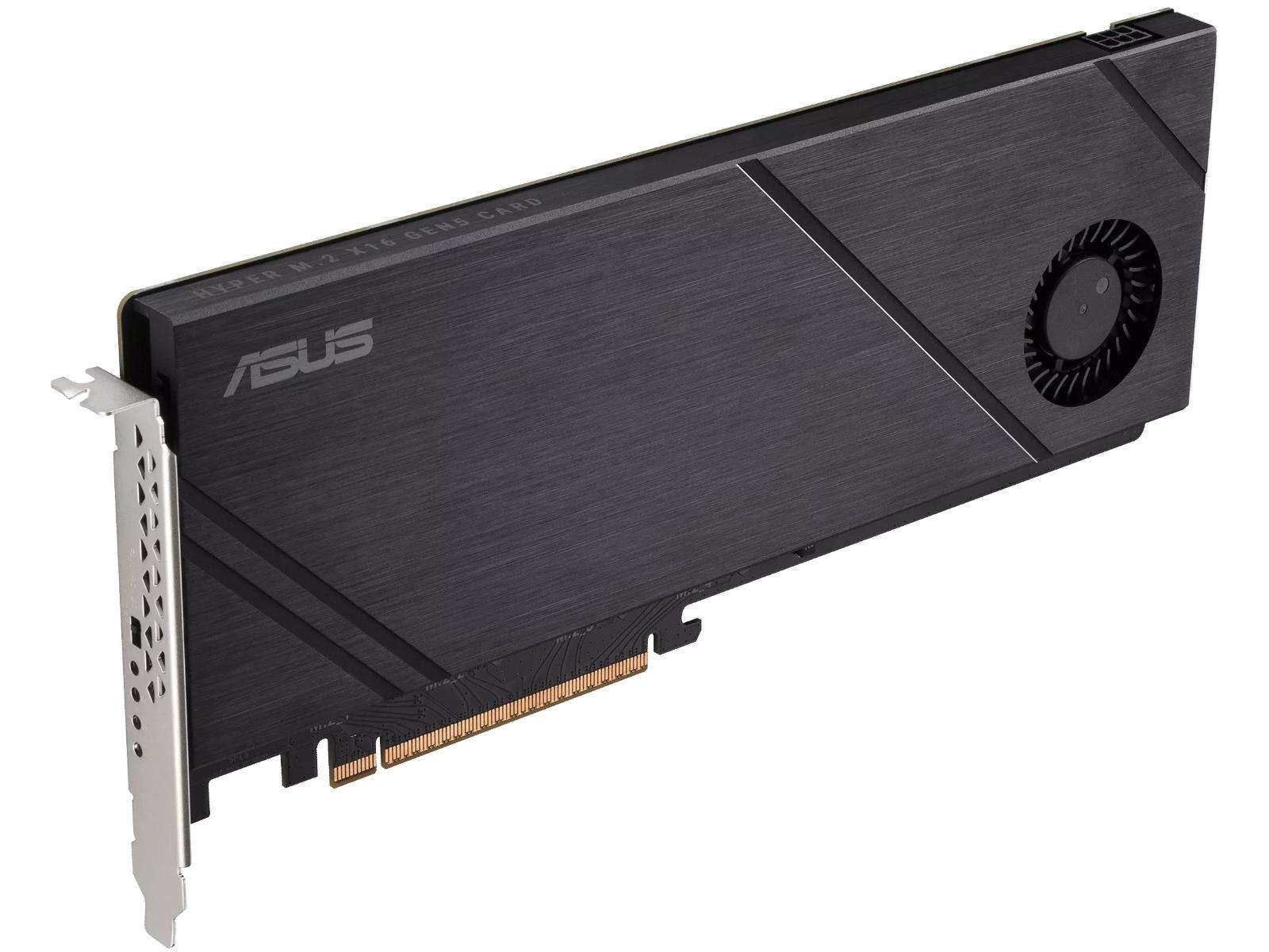 ASUS Quietly Launches A Storage AIC That Can Hold Four PCIe 5 SSDs For Blistering RAID