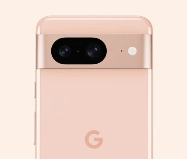 The Pixel 8.