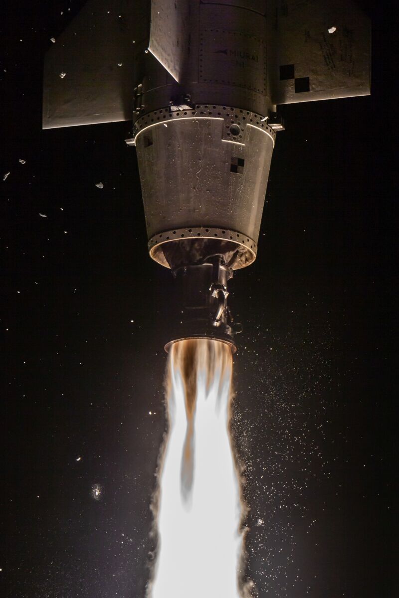 The Miura 1 rocket takes flight from Southern Spain.