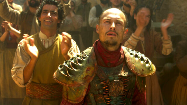 Masema seems <em>super-impressed</em> with Rand's fulfillment of prophecy.