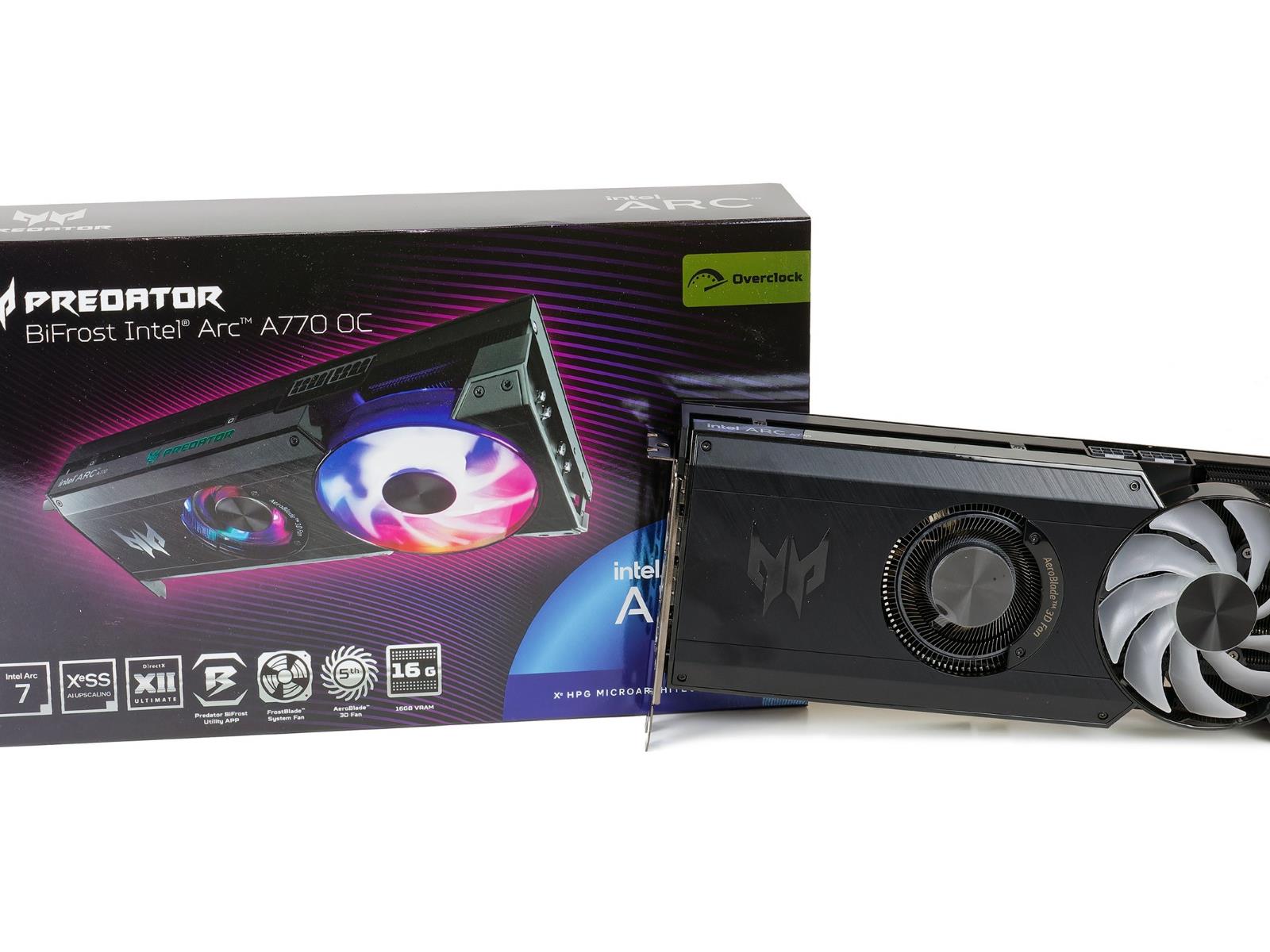 Acer Predator BiFrost Arc A770 OC Graphics Card Review: Intel On-Board