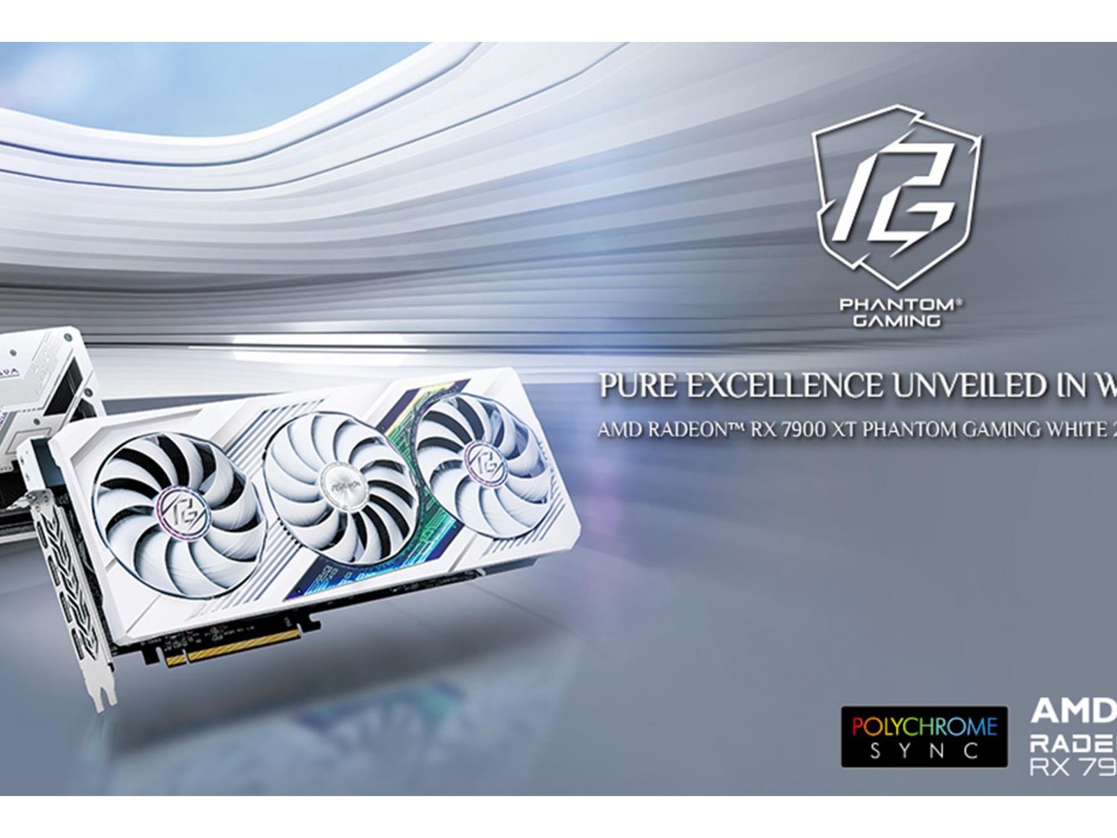 ASRock Launches A White Radeon RX 7900 XT Phantom OC GPU And It Looks Amazing