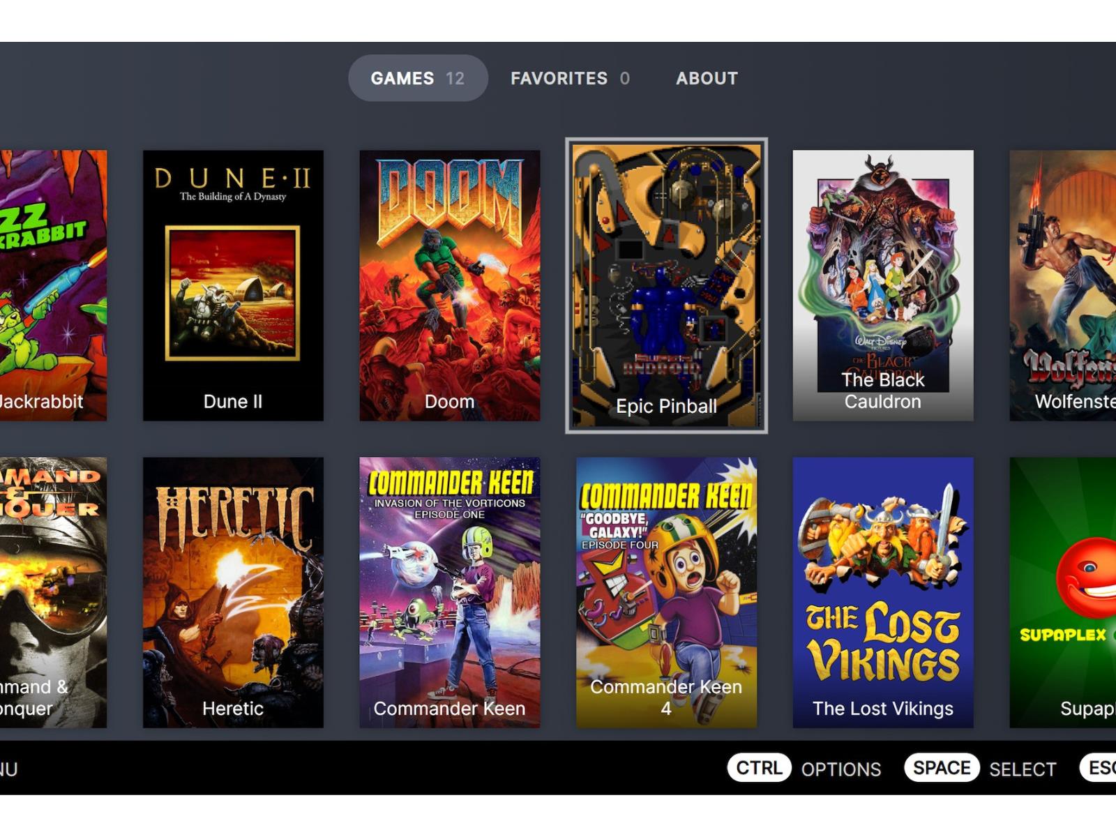 DOS_Deck Plays Retro PC Games Like Heretic In Your Browser With Full Controller Support