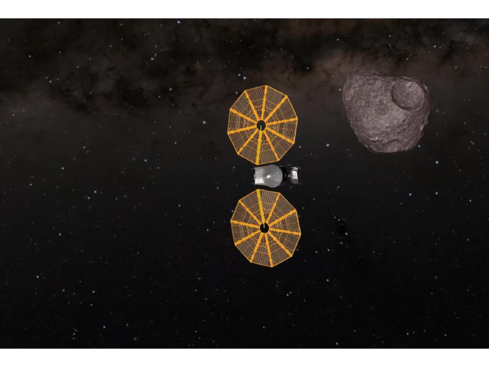 NASA's Lucy Probe Calls An Audible And Rushes A Dark And Mysterious Asteroid