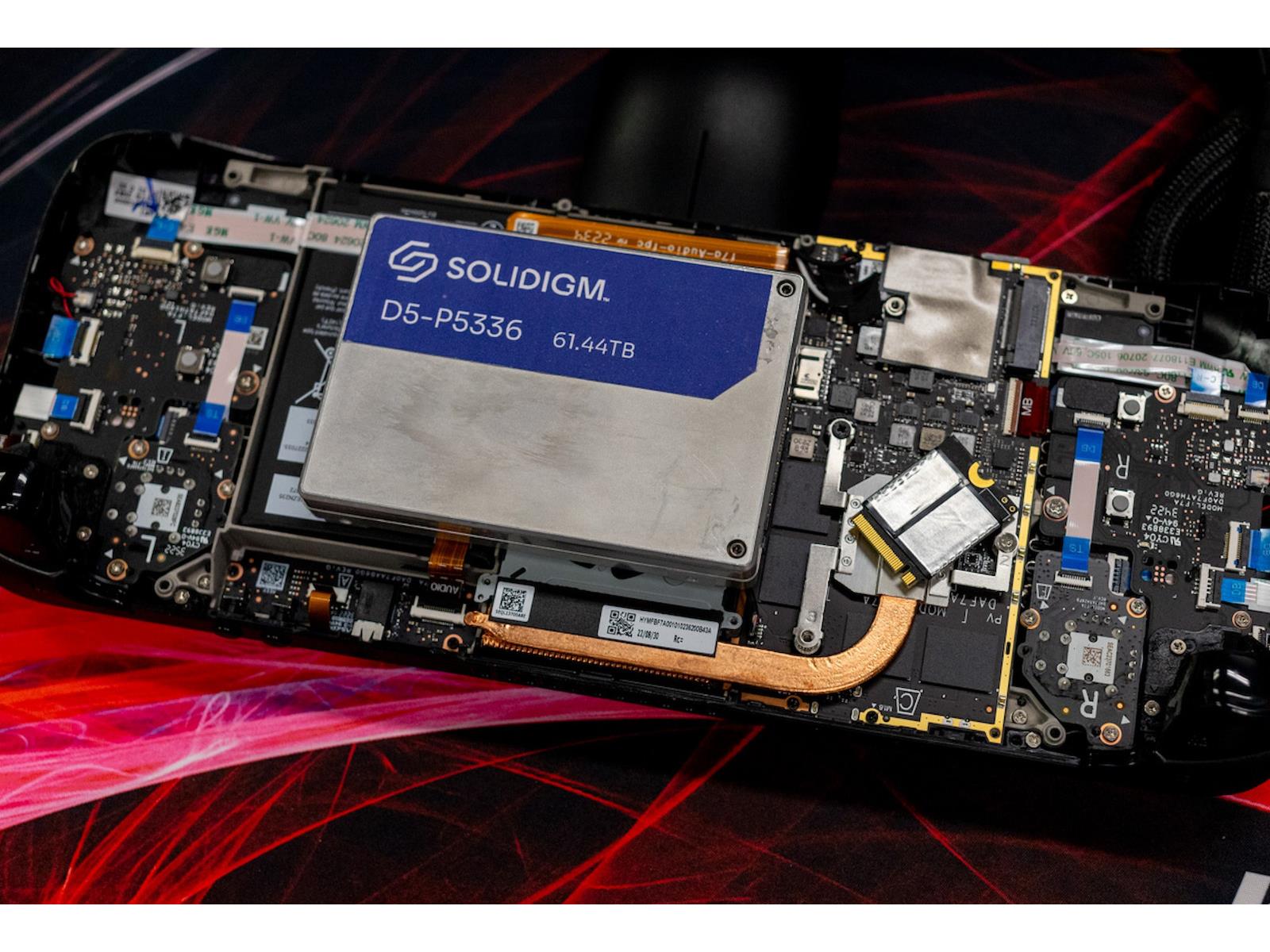 Steam Deck's Shader Storage Limitation Is No Match For This 61TB SSD Mod