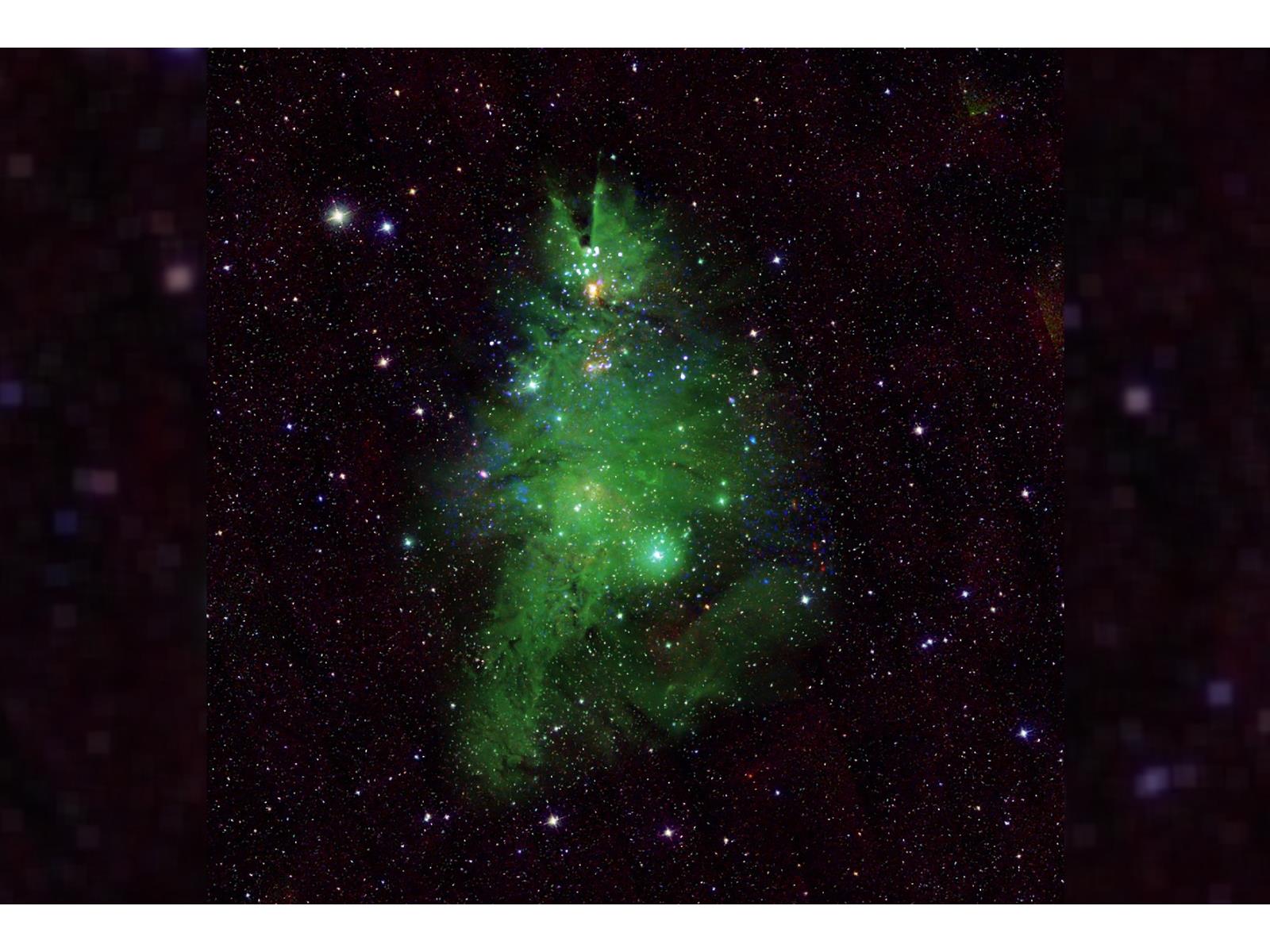 NASA Shares Mind-Blowing Images Of A Christmas Tree Cluster And Snow Globe In Space