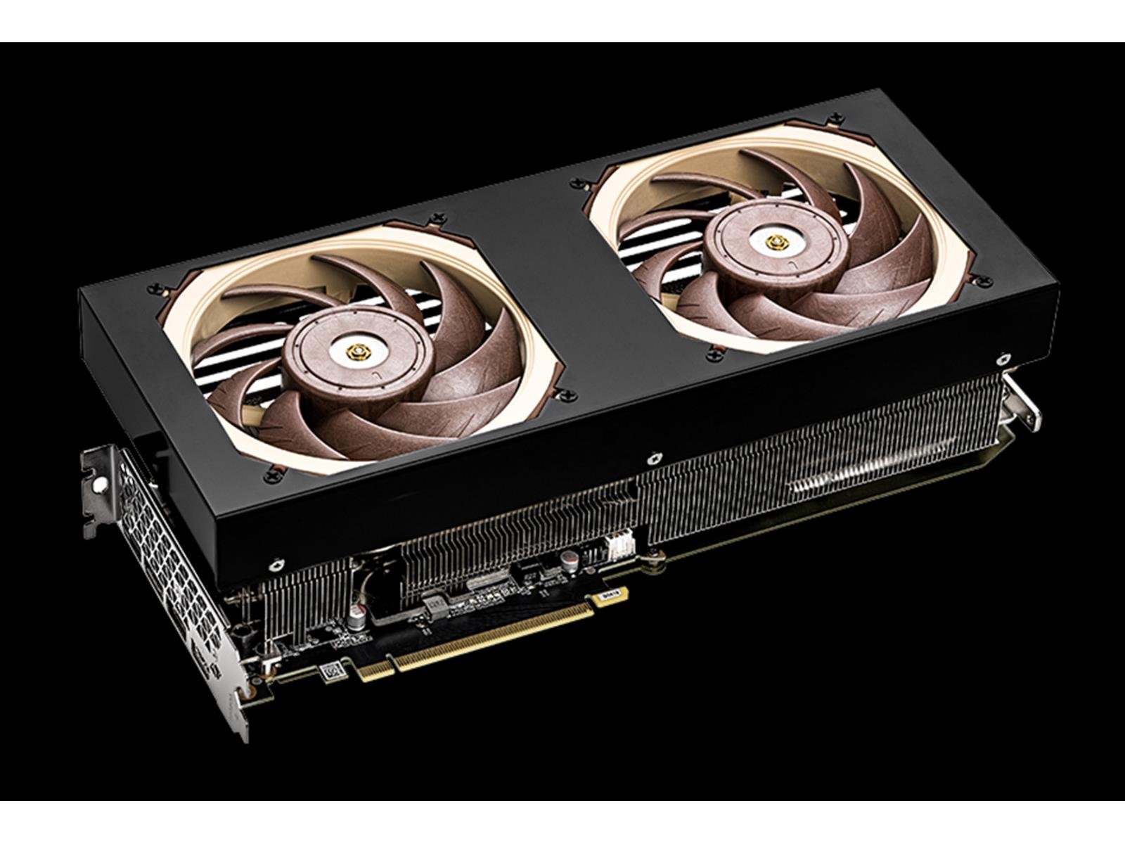 This Quad-Slot GeForce RTX 4070 Ti Is Quietly Chilling Out With Noctua Fans